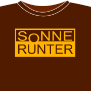 sonnerunter.org Logo Shirt